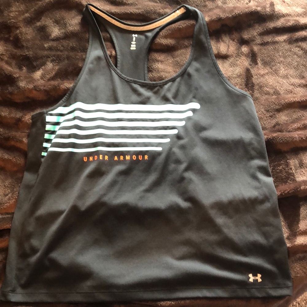 Under armour sleeveless workout tank
